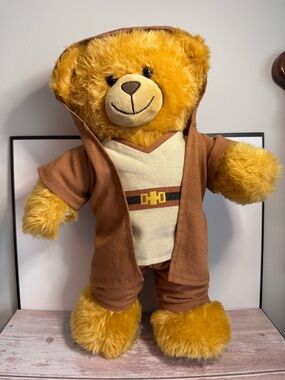 Build A Bear Star Wars Obi Wan Kenobi Jedi Knight Brown Bear Plays Theme Music
